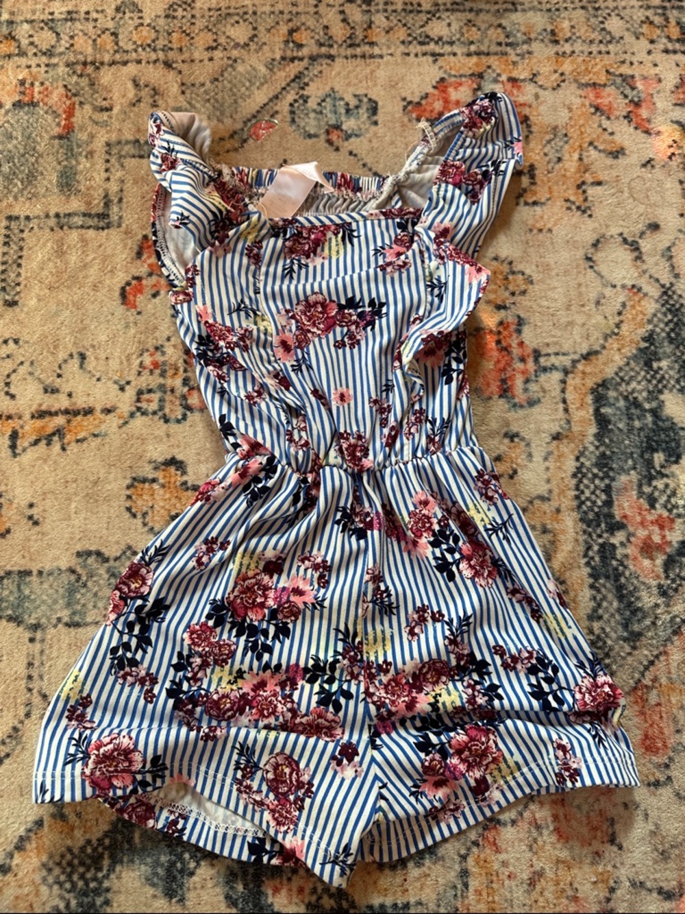 Floral romper size 5